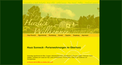 Desktop Screenshot of haus-sonneck.com